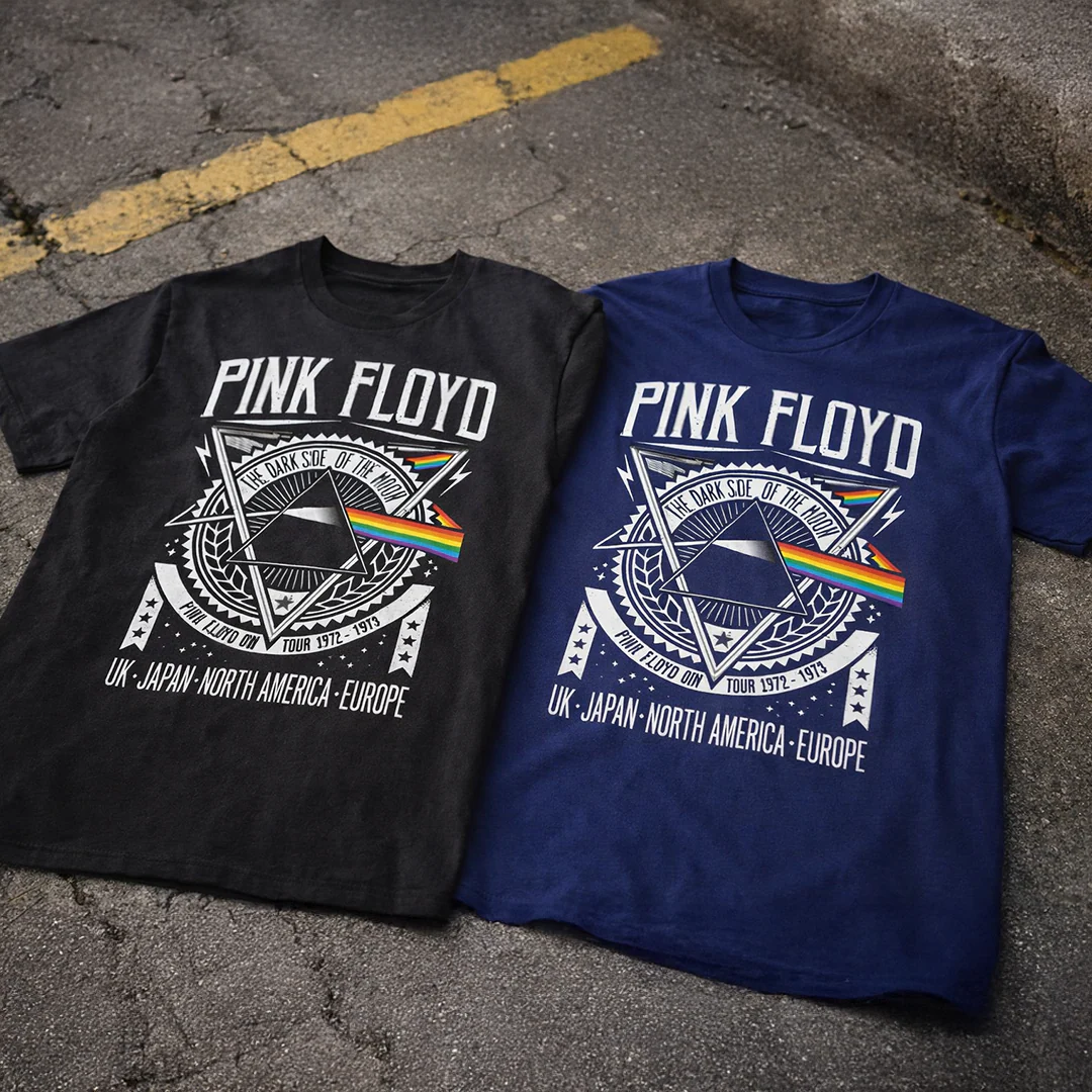 Camiseta Algodon Pink Floyd Japan North America - Image 4