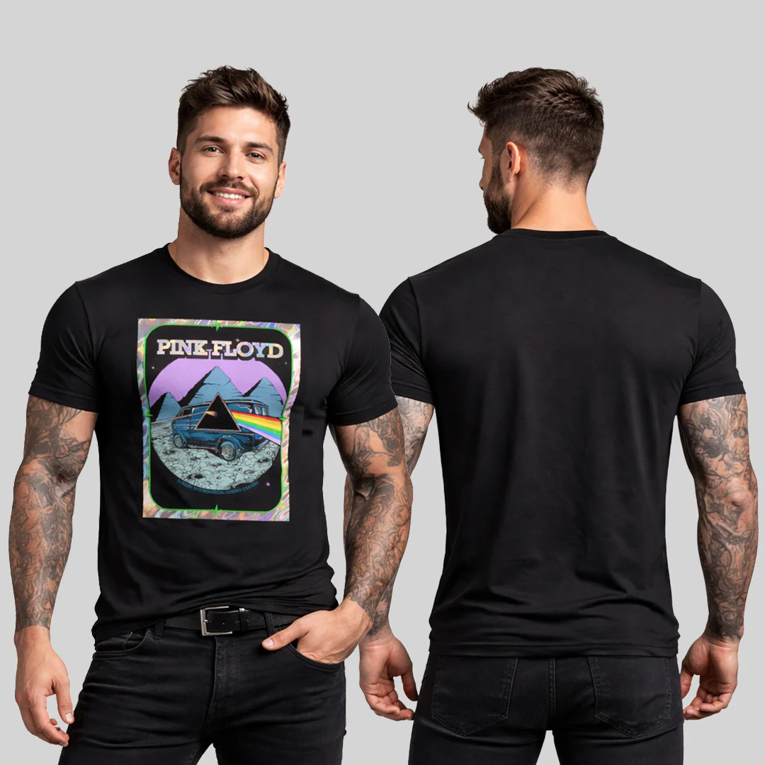 Camiseta Algodon Pink Floyd Montreal Canada 1973 - Image 2