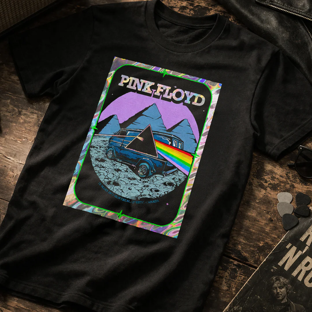 Camiseta Algodon Pink Floyd Montreal Canada 1973 - Image 3