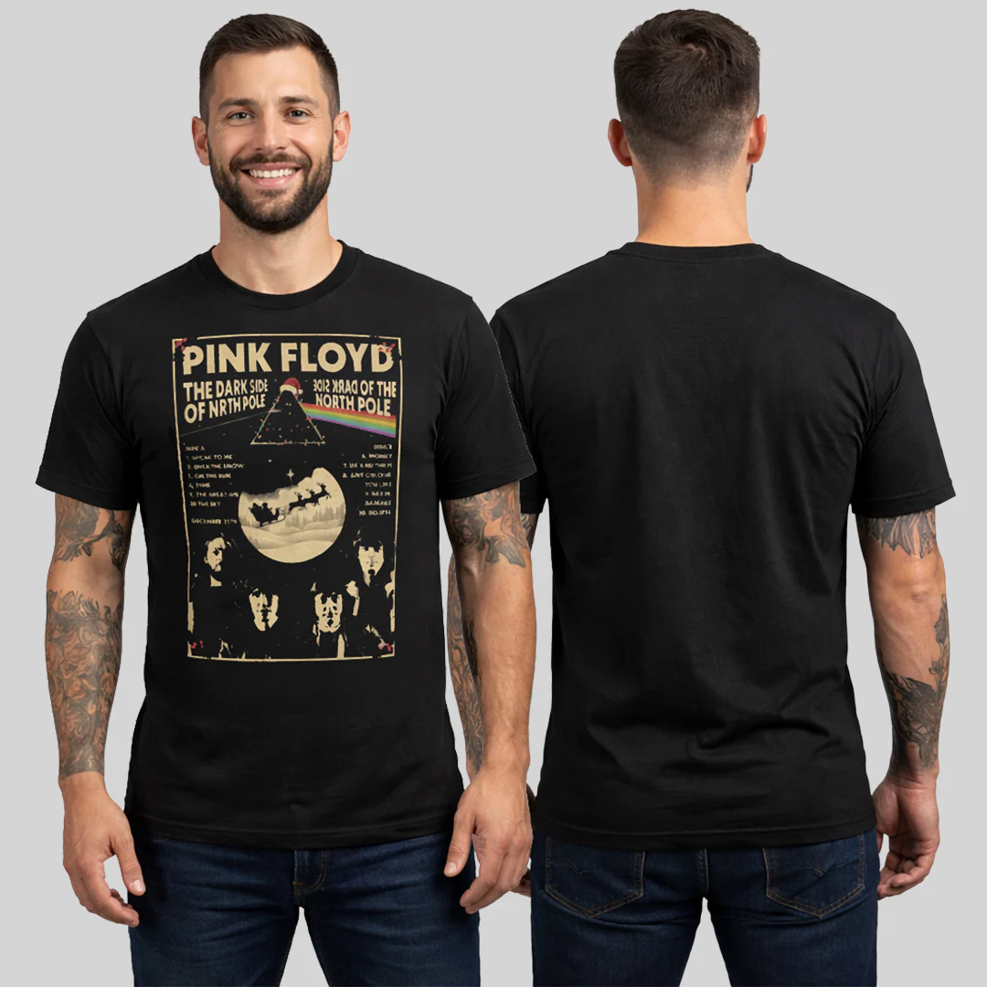 Camiseta Algodon Pink Floyd Navidad - Image 2