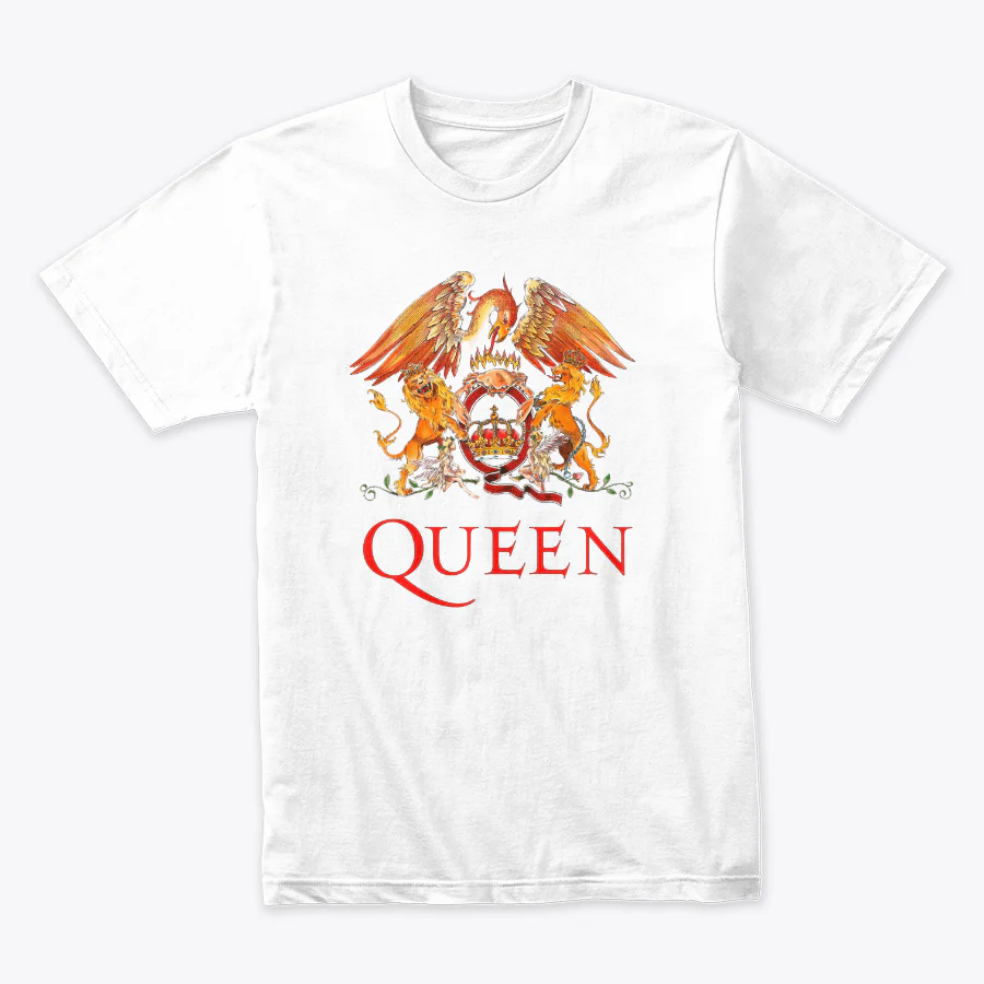 Camiseta Algodón Queen logo Rock Style - Image 3