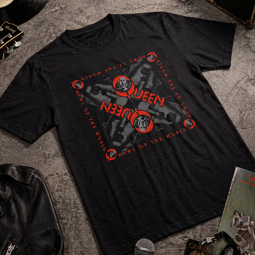 Camiseta Algodon Queen News Of The World - Image 3