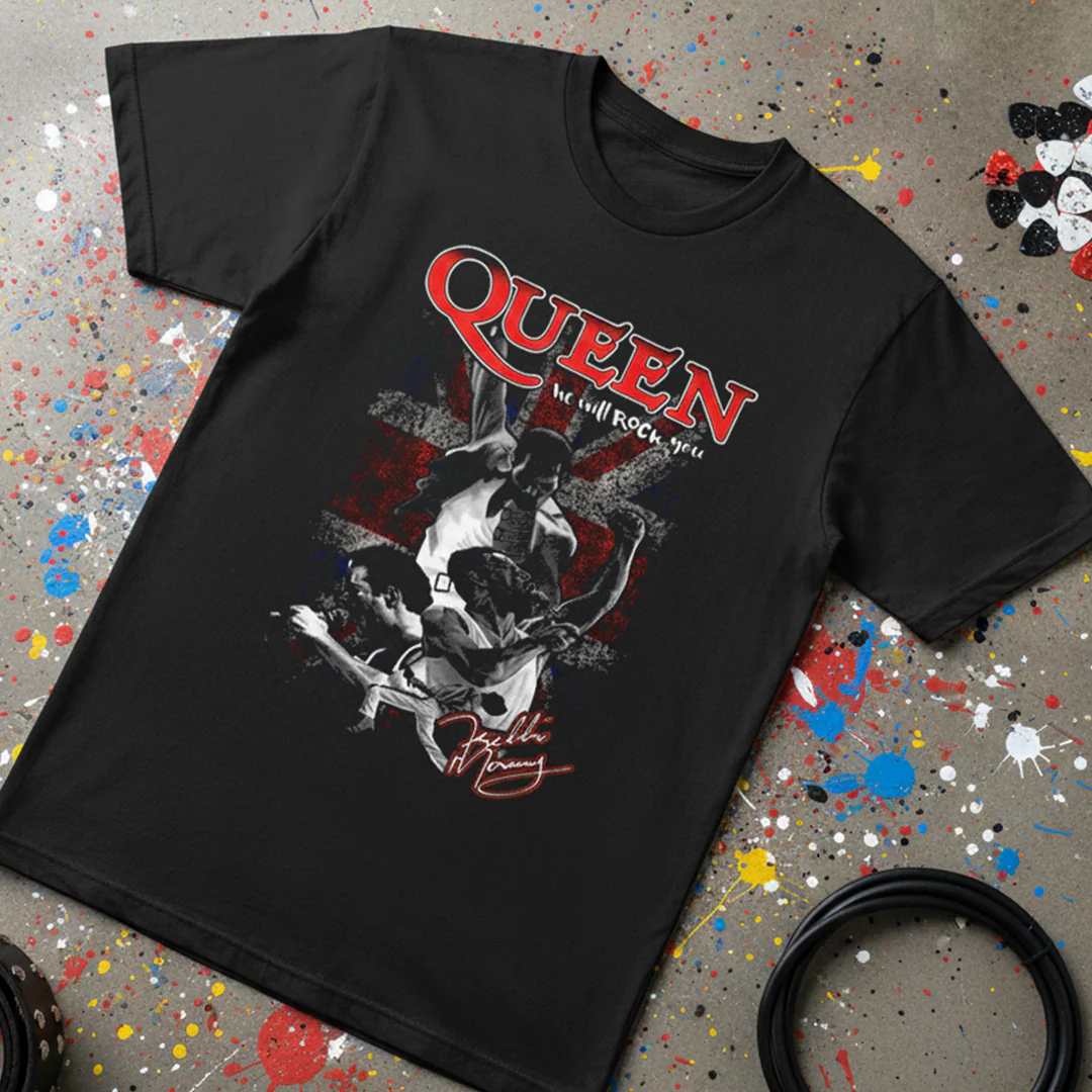 Camiseta Algodon Queen We Will Rock You - Image 3