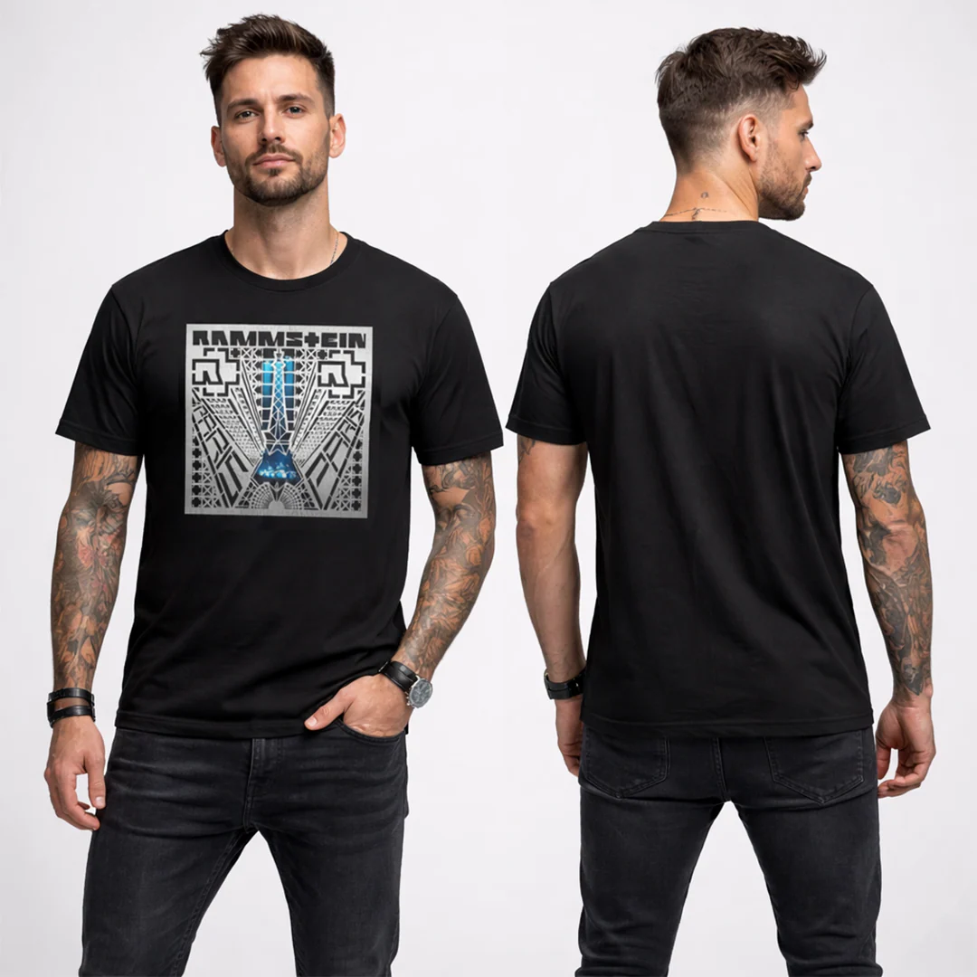 Camiseta Algodon Rammstein Paris Poster - Image 3