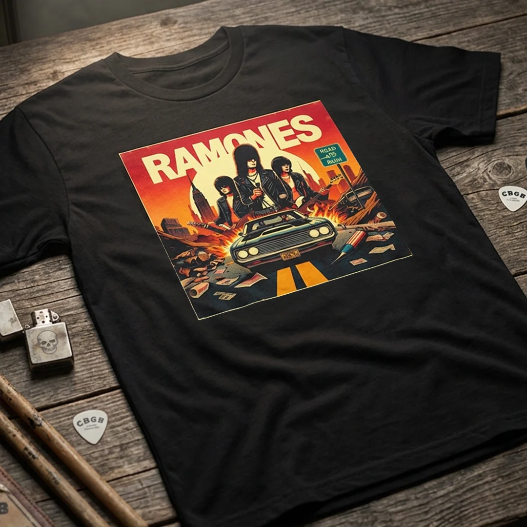 Camiseta Algodon Ramones Road To Ruin - Image 3