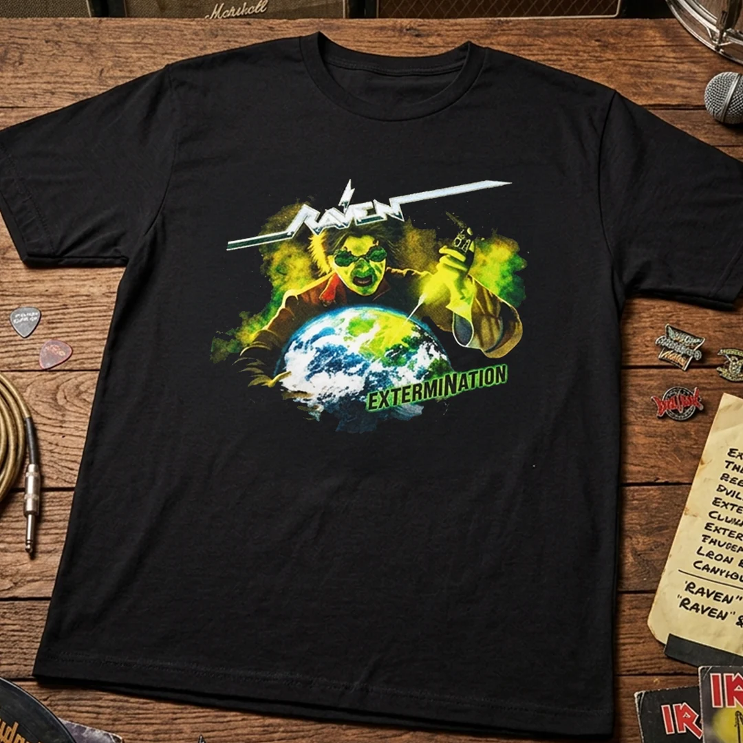 Camiseta Algodon Raven Extermination - Image 3