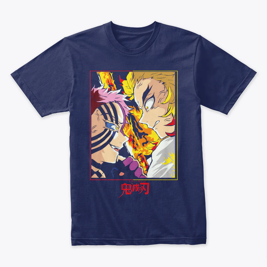 Camiseta Algodon Rengoku Fight Poster - Image 3
