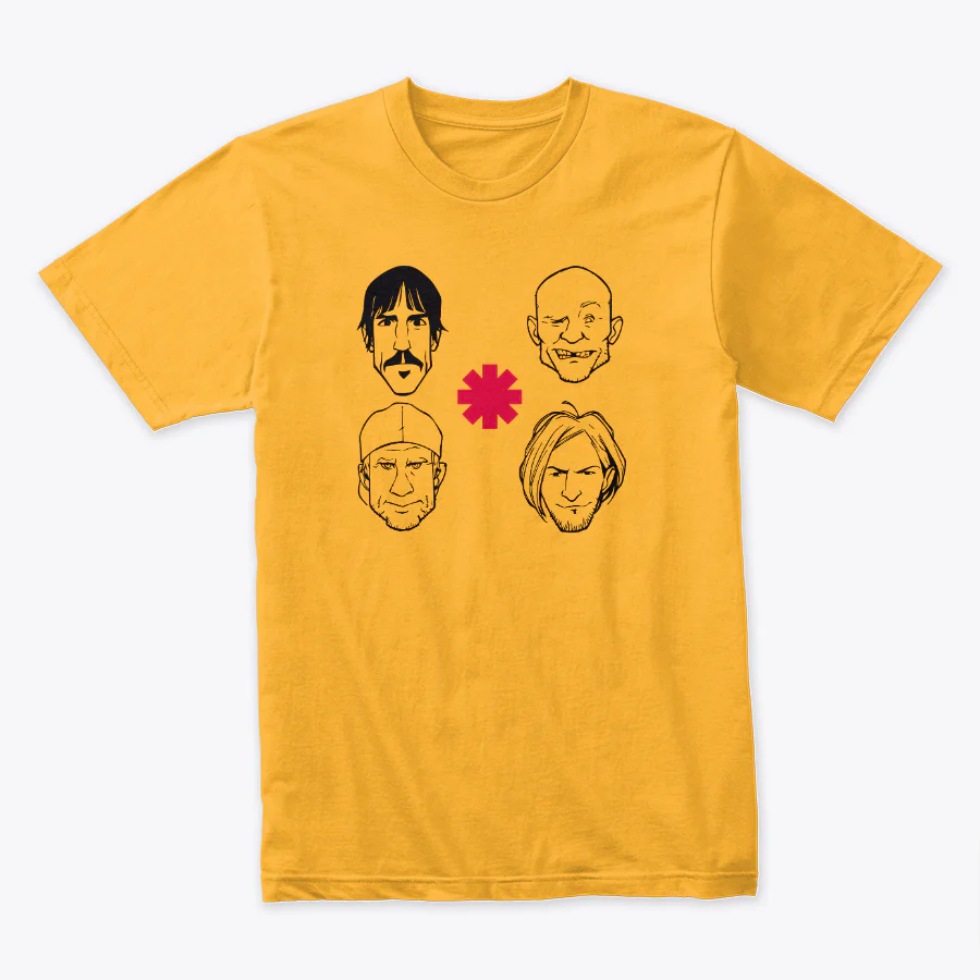 Camiseta Algodón Red Hot Chilli Peppers rock style - Image 3