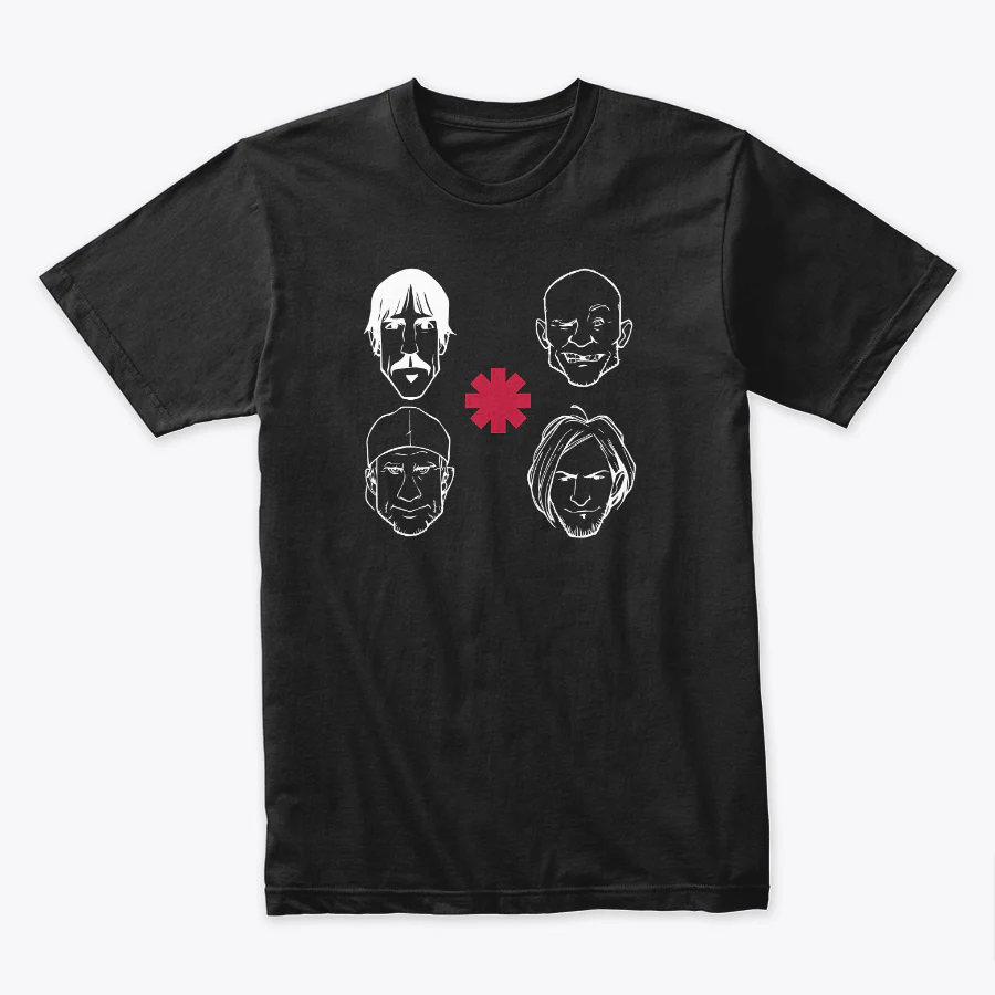 Camiseta Algodón Red Hot Chilli Peppers rock style - Image 4