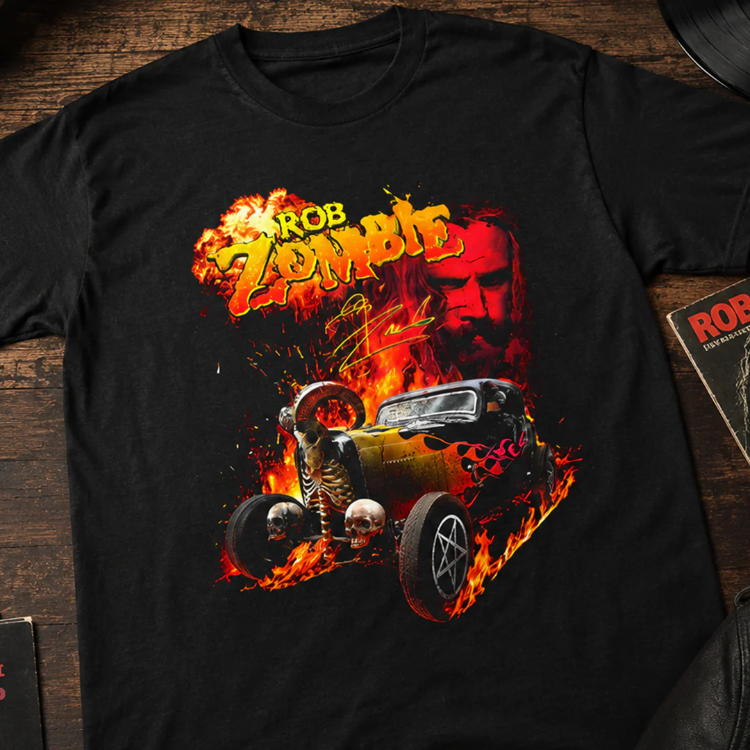 Camiseta Algodon Rob Zombie Car Style - Image 3