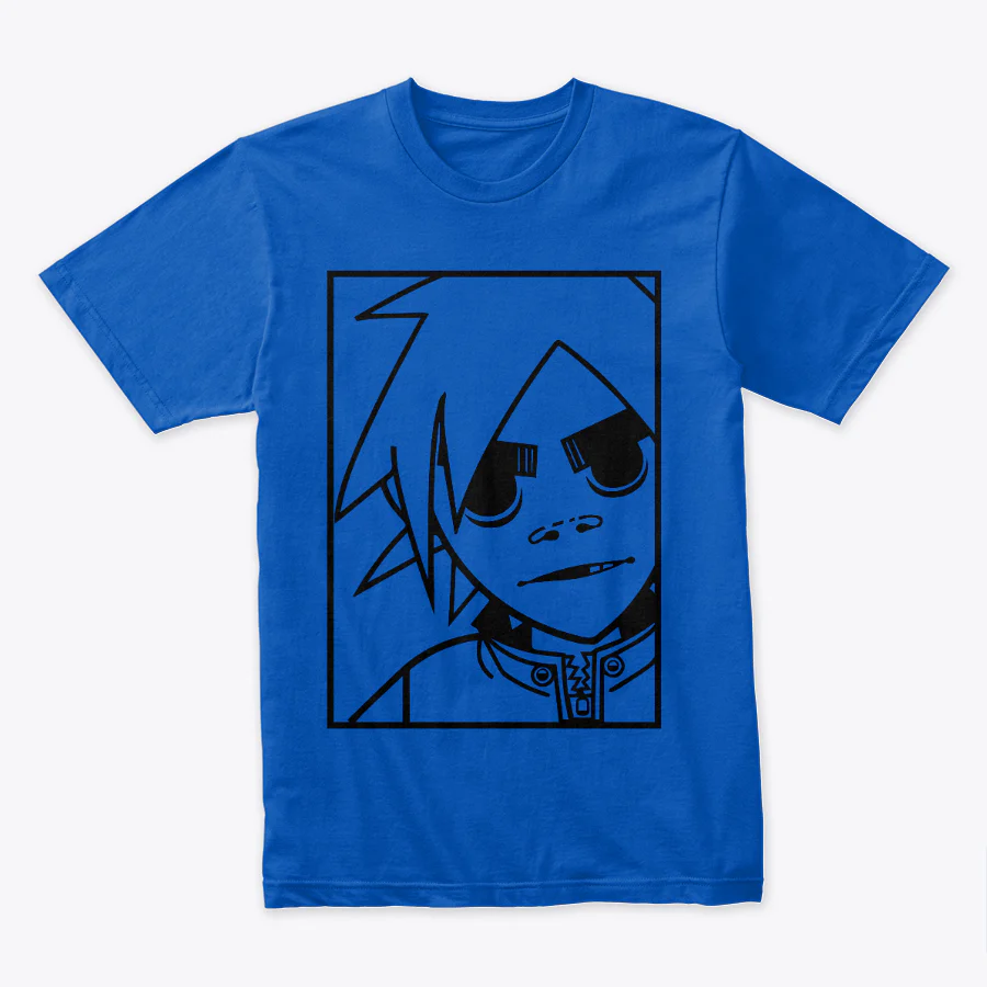 Camiseta Algodón Rock Style Gorillaz - Image 3