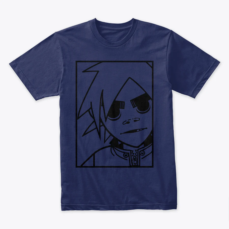 Camiseta Algodón Rock Style Gorillaz - Image 4