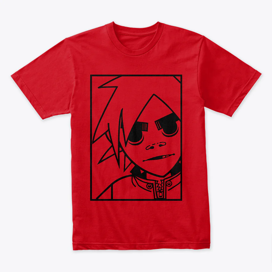 Camiseta Algodón Rock Style Gorillaz - Image 5