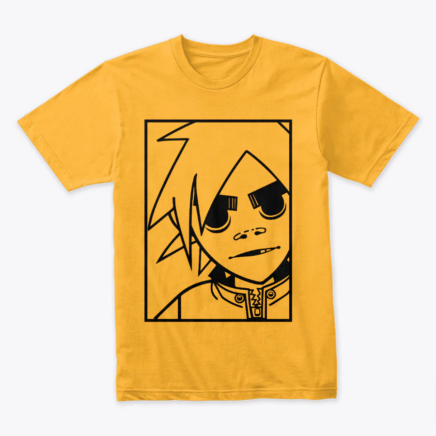 Camiseta Algodón Rock Style Gorillaz - Image 6