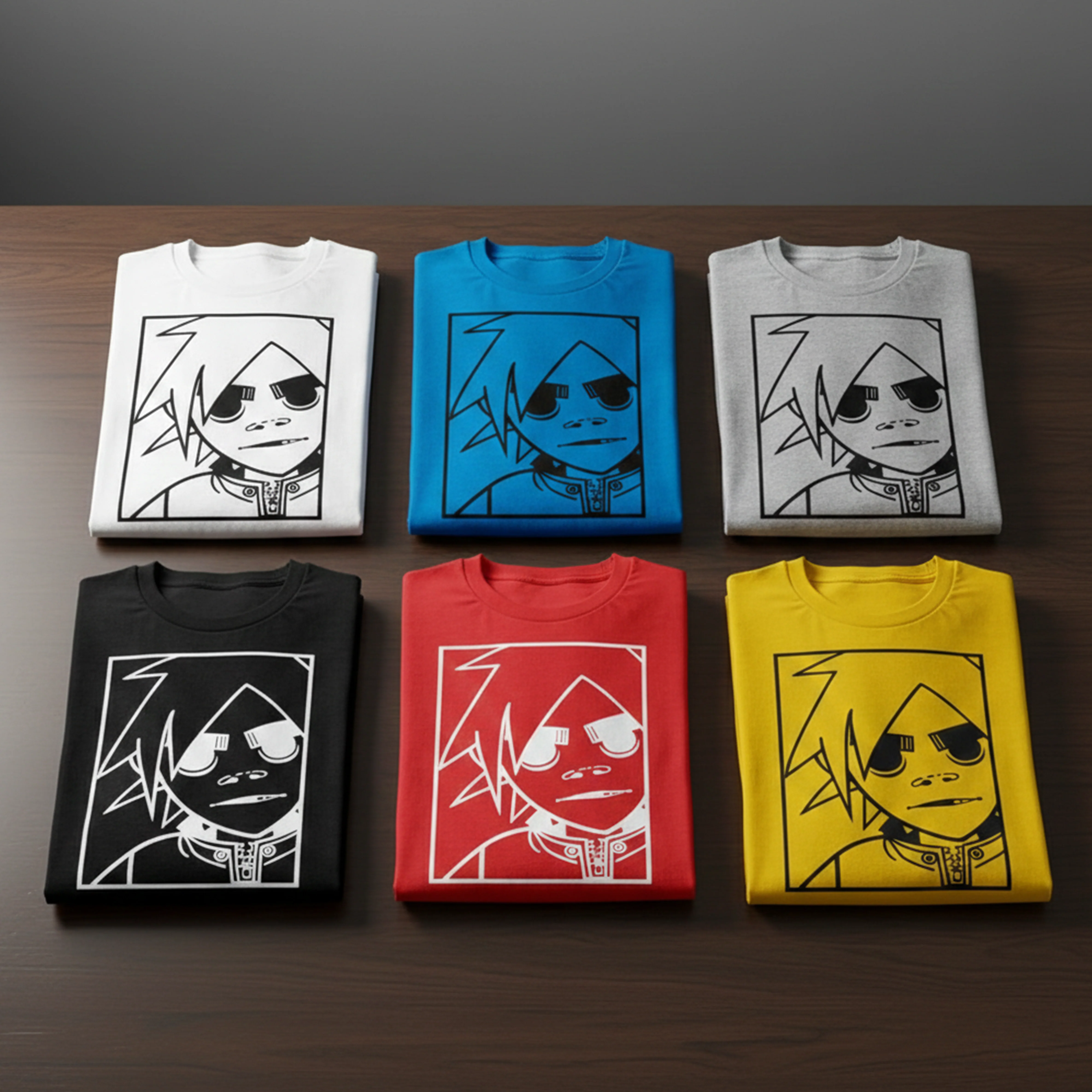 Camiseta Algodón Rock Style Gorillaz - Image 8