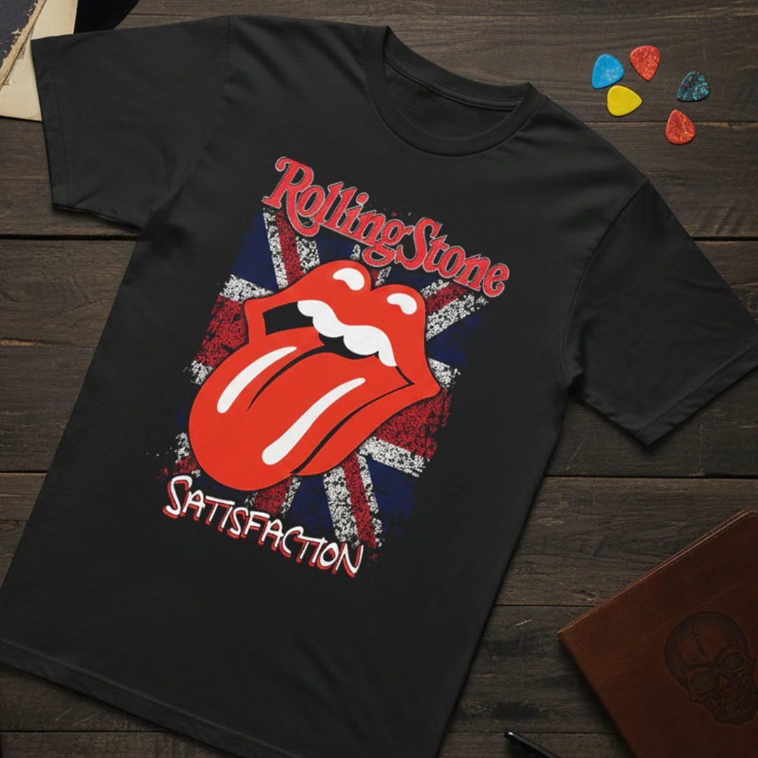 Camiseta Algodon Rolling Stones Satisfaction Art - Image 3