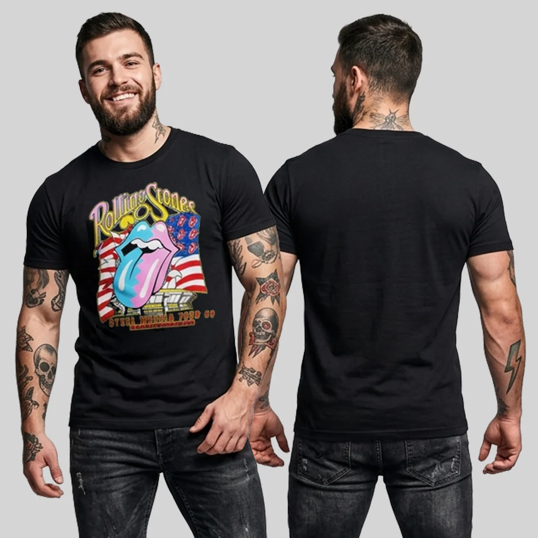 Camiseta Algodon Rolling Stones Tour 89 - Image 3