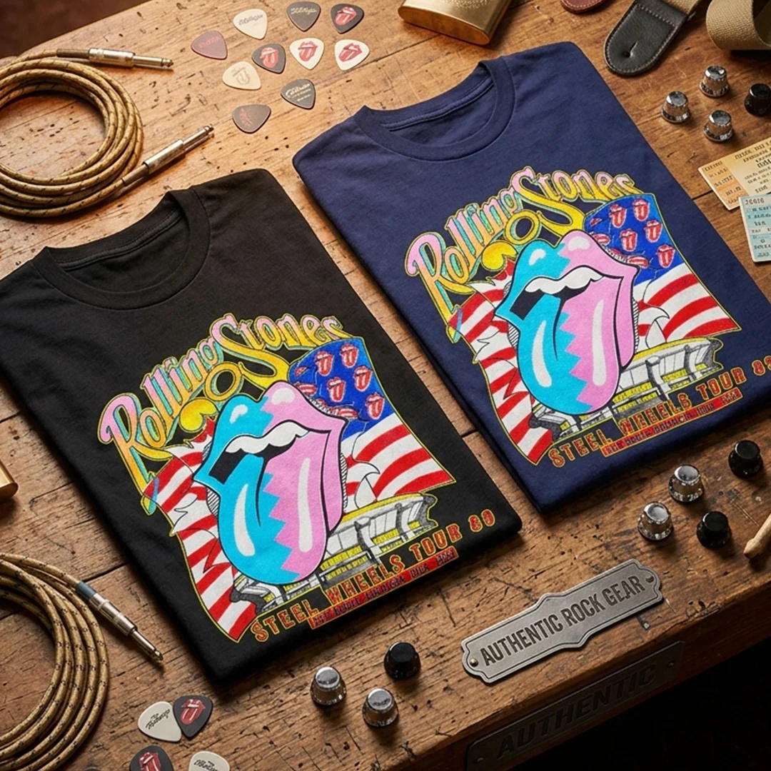 Camiseta Algodon Rolling Stones Tour 89 - Image 4