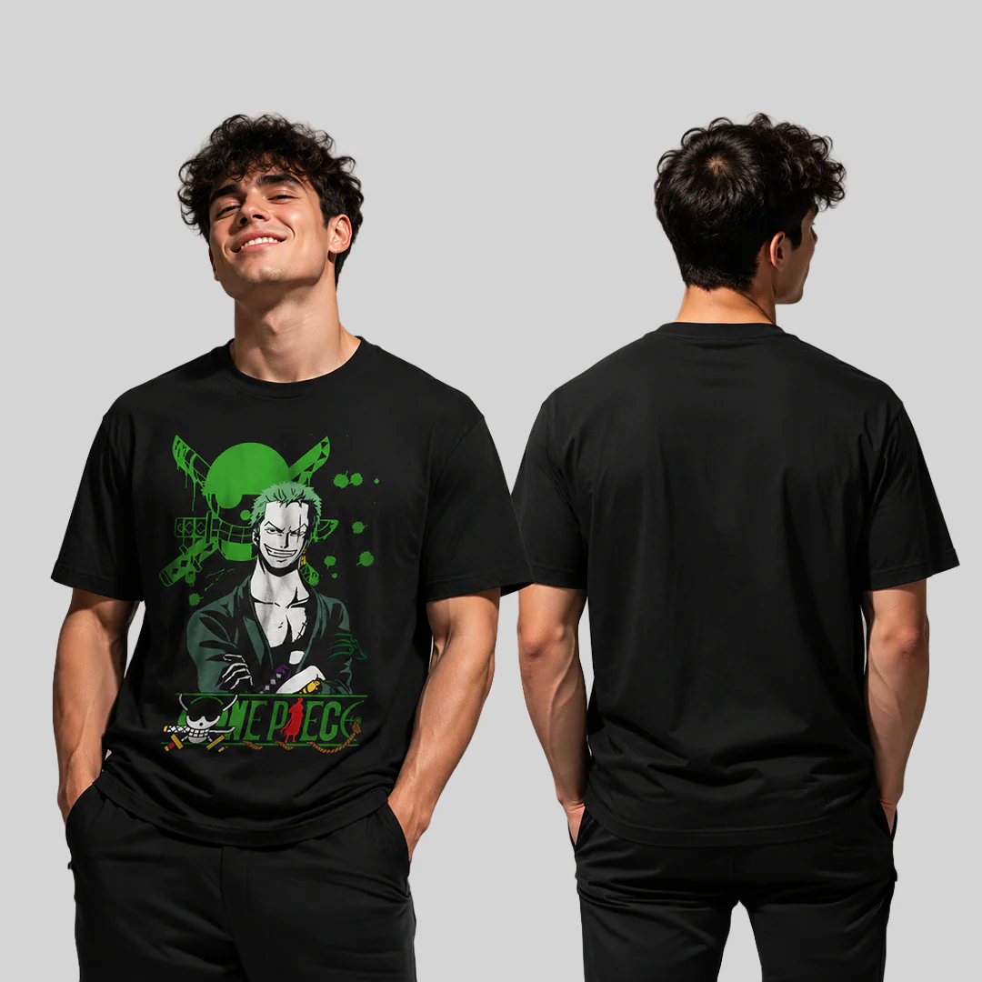 Camiseta Algodon Roronoa Zoro Art - Image 2