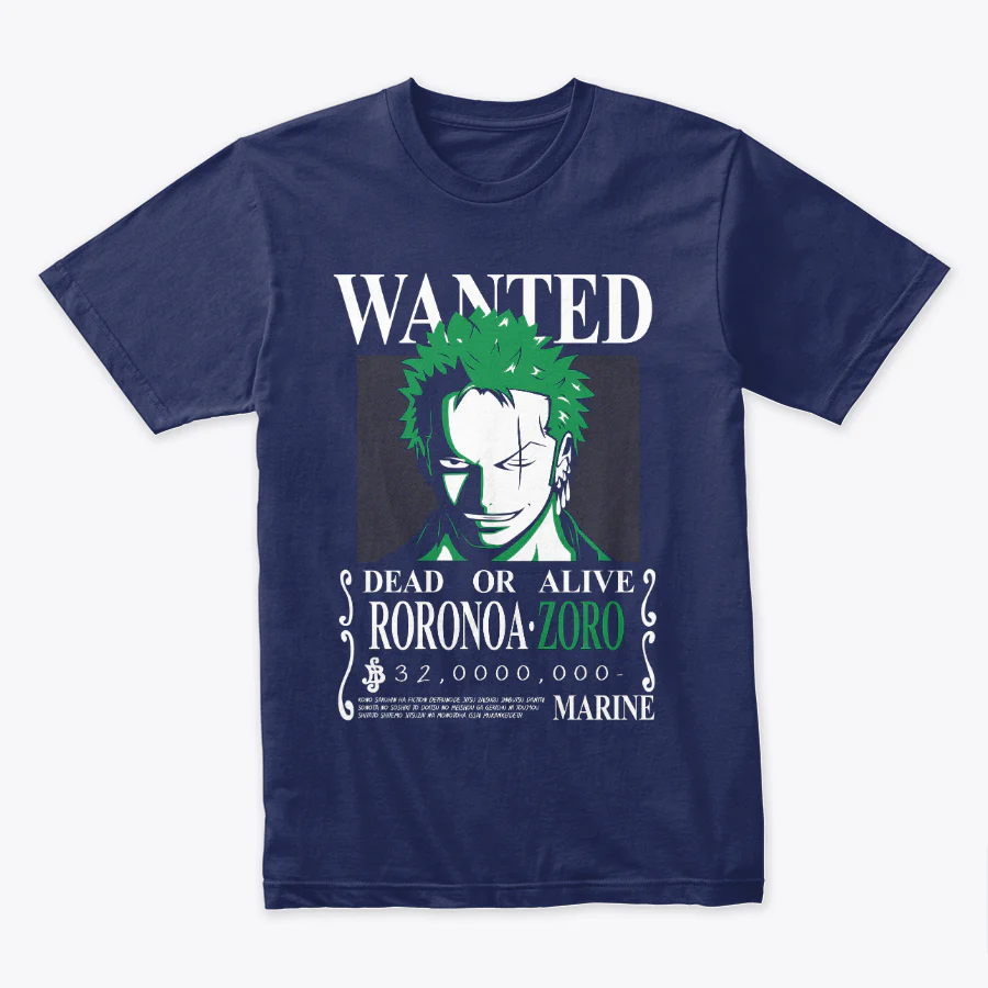 Camiseta Algodon Roronoa Zoro One Piece Poster - Image 3