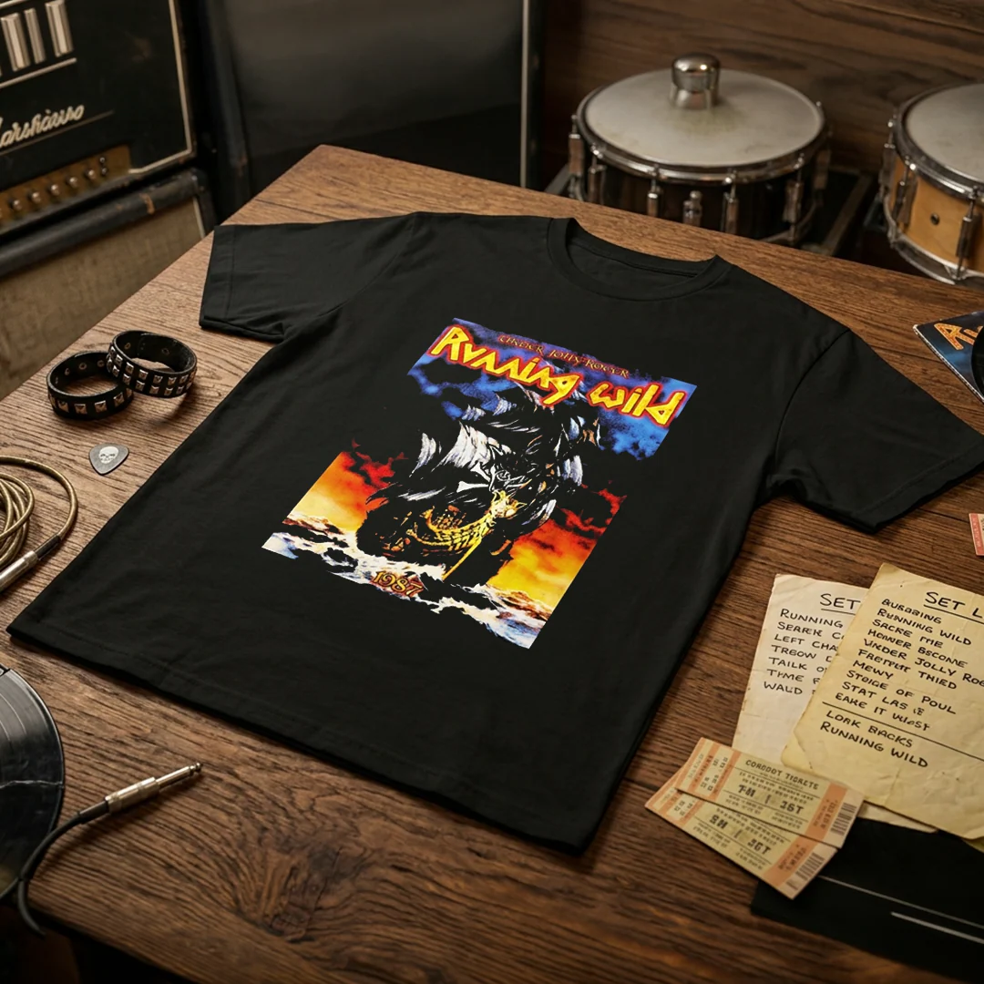 Camiseta Algodon Running Wild Under Jolly Roger - Image 3