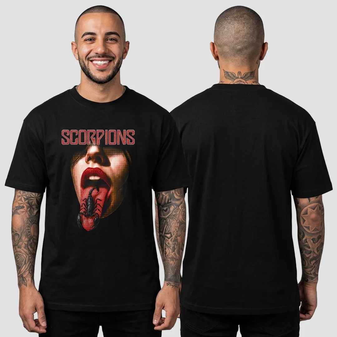 Camiseta Algodon Scorpions Tong - Image 2