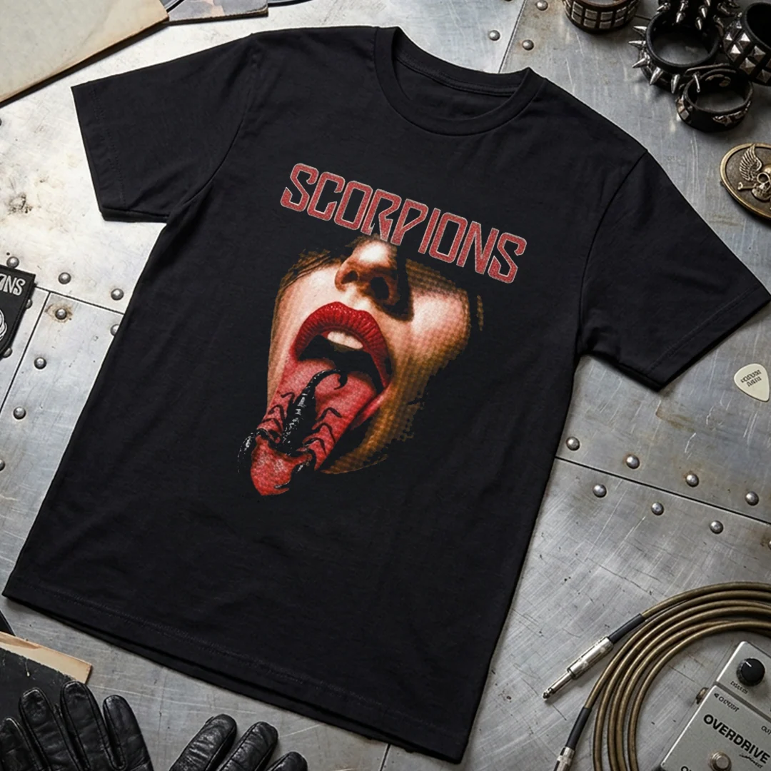Camiseta Algodon Scorpions Tong - Image 3