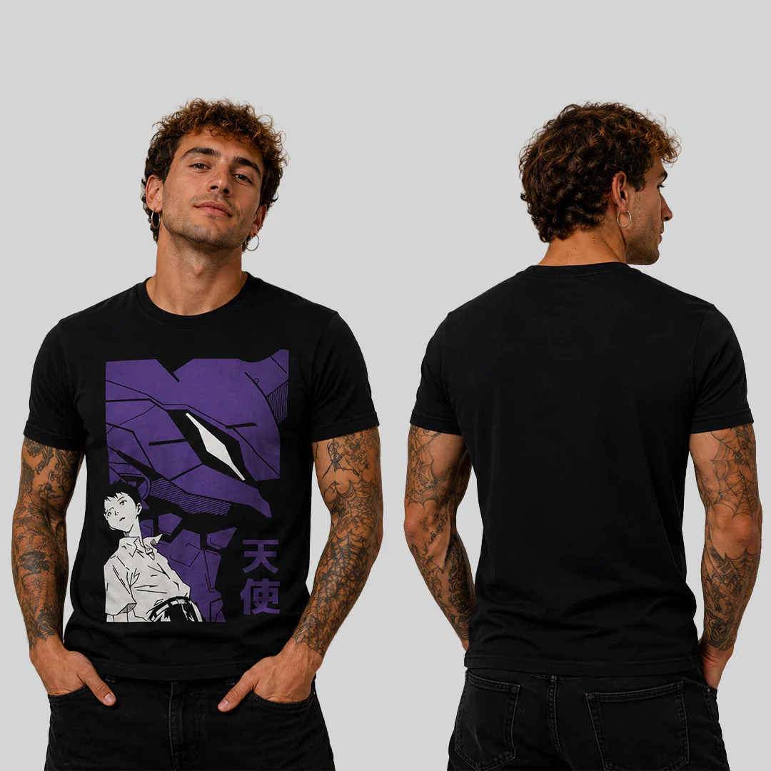 Camiseta Algodon Shinki Eva Poster - Image 2