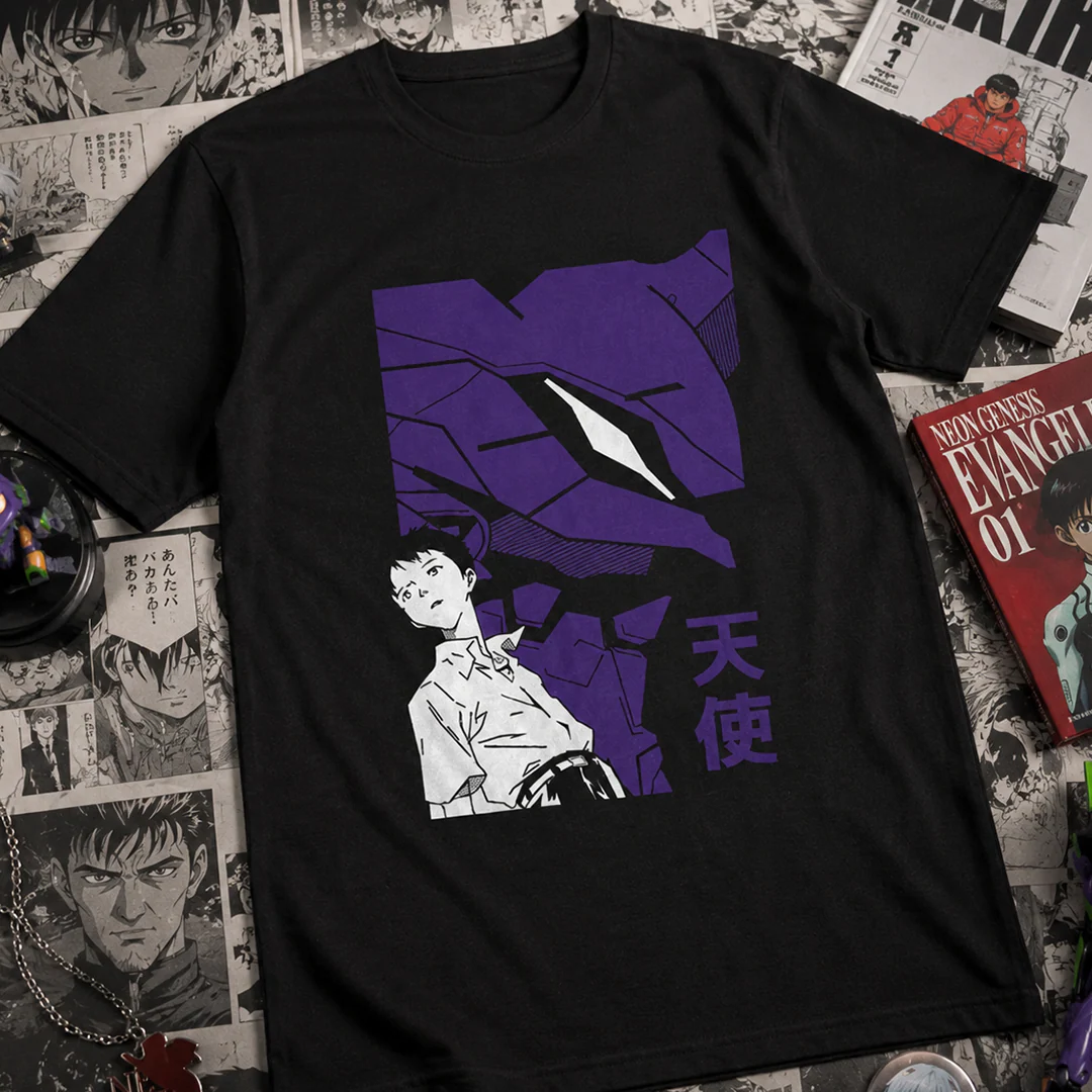 Camiseta Algodon Shinki Eva Poster - Image 3
