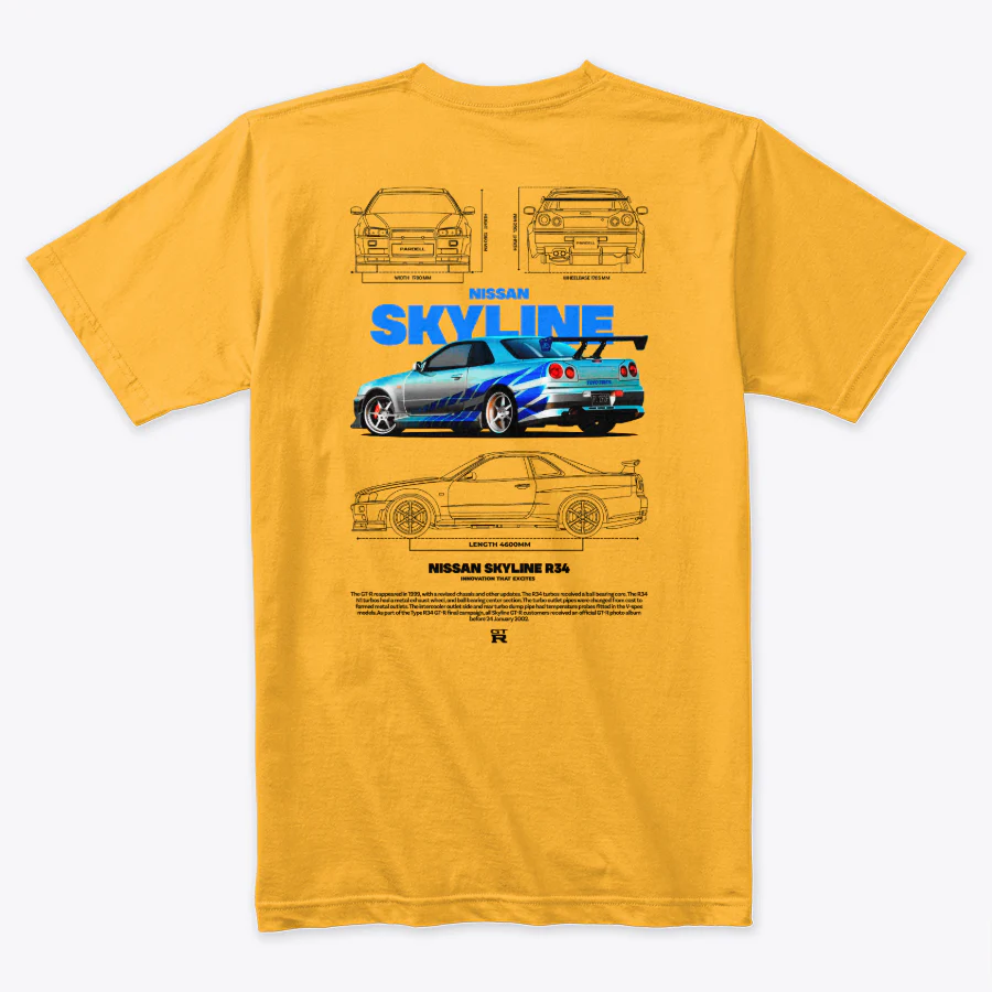 Camiseta Algodon Skyline Rapido y Furioso - Image 6