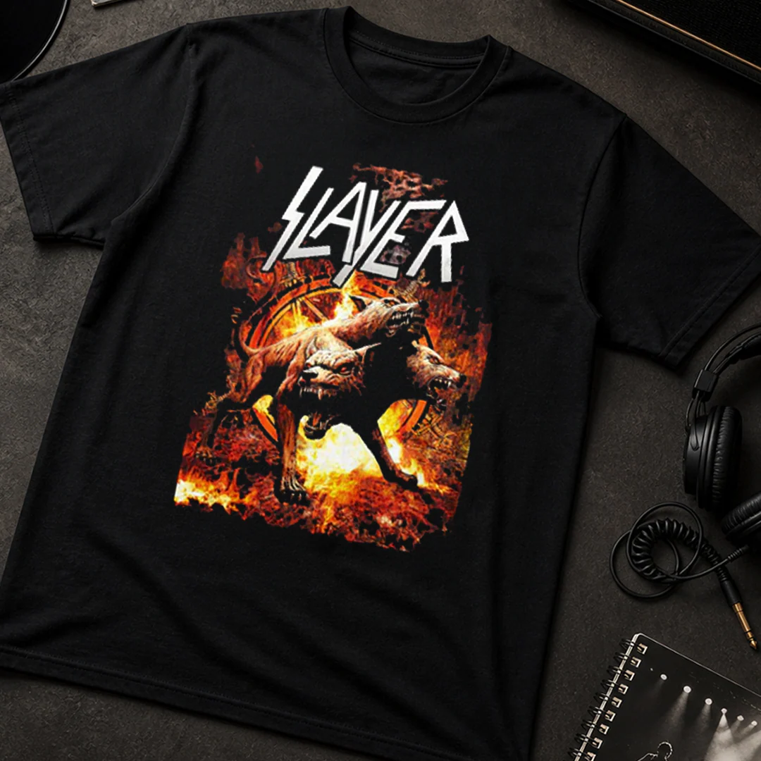 Camiseta Algodon Slayer Cerbero Poster - Image 3