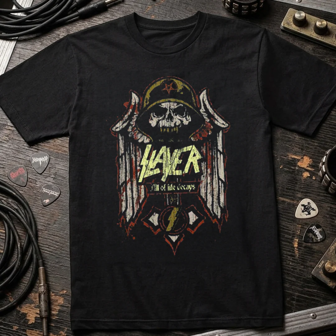 Camiseta Algodon Slayer Logo Soldado Art - Image 3