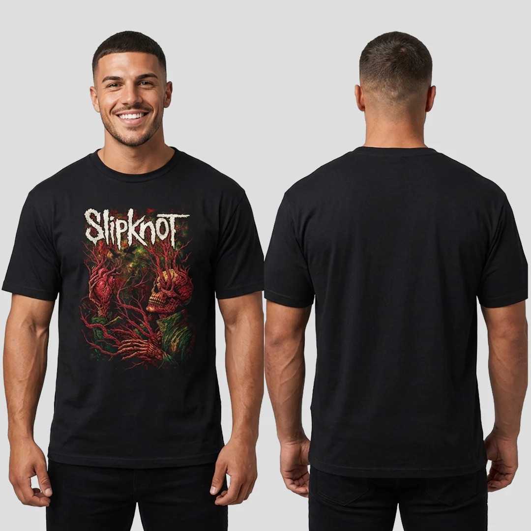 Camiseta Algodon Slipknot Heart - Image 2