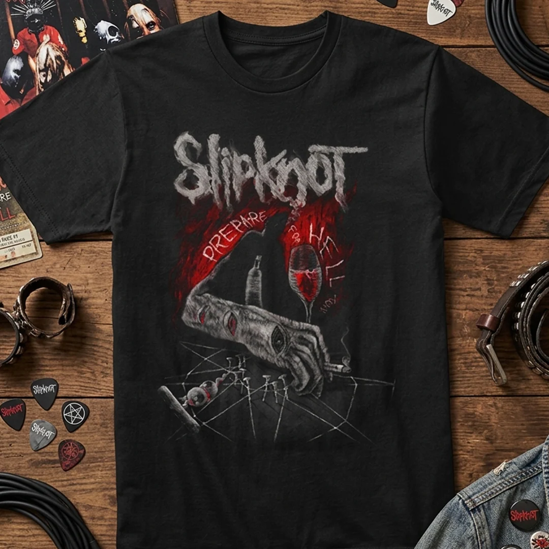 Camiseta Algodon Slipknot  Hell Tour Art - Image 3