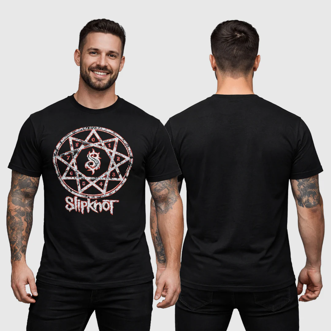 Camiseta Algodon Slipknot Star Logo - Image 3