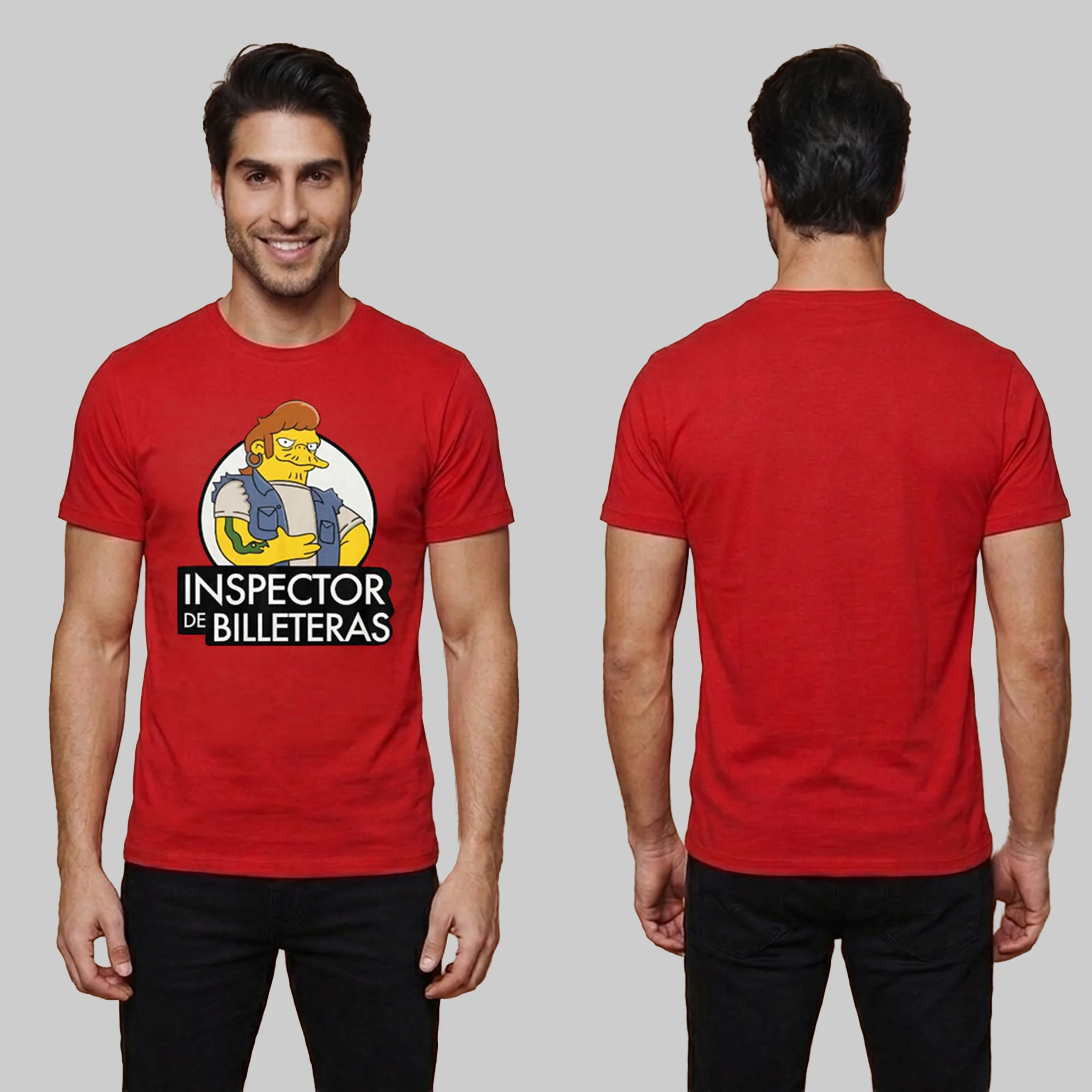 Camiseta Algodon Snake Jailbird Inspector De Billeteras Style - Image 2
