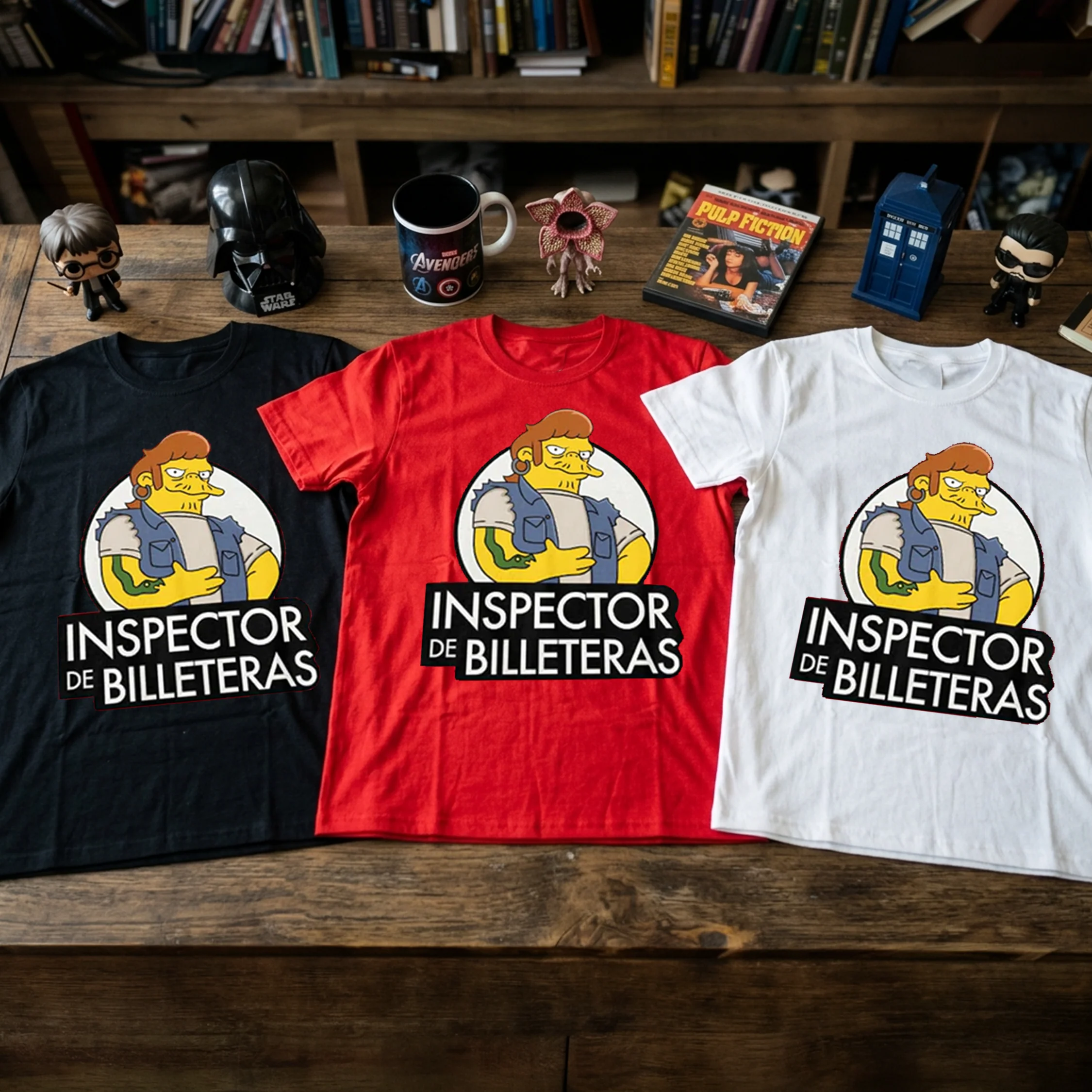 Camiseta Algodon Snake Jailbird Inspector De Billeteras Style - Image 7