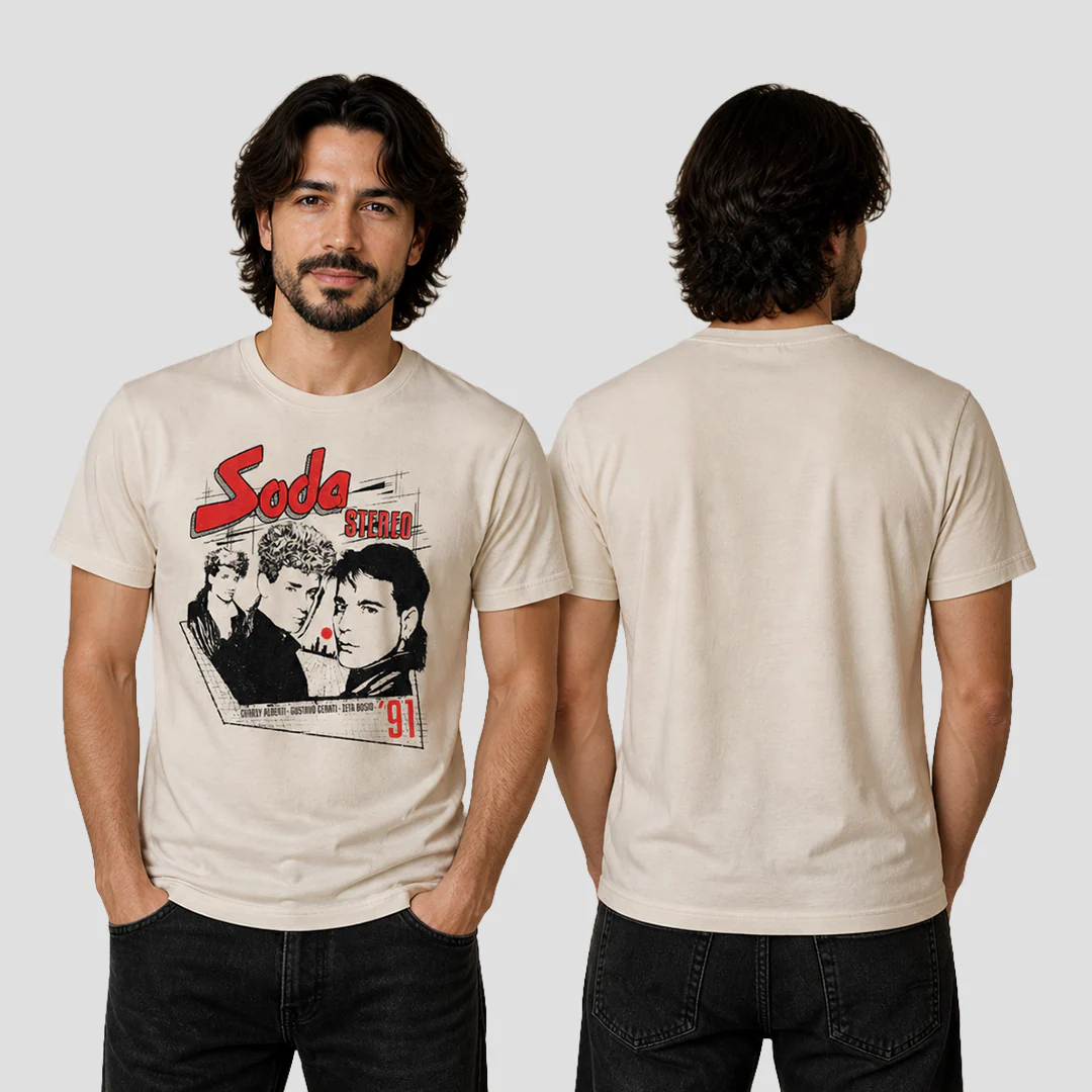Camiseta Soda Stereo 91 - Image 3