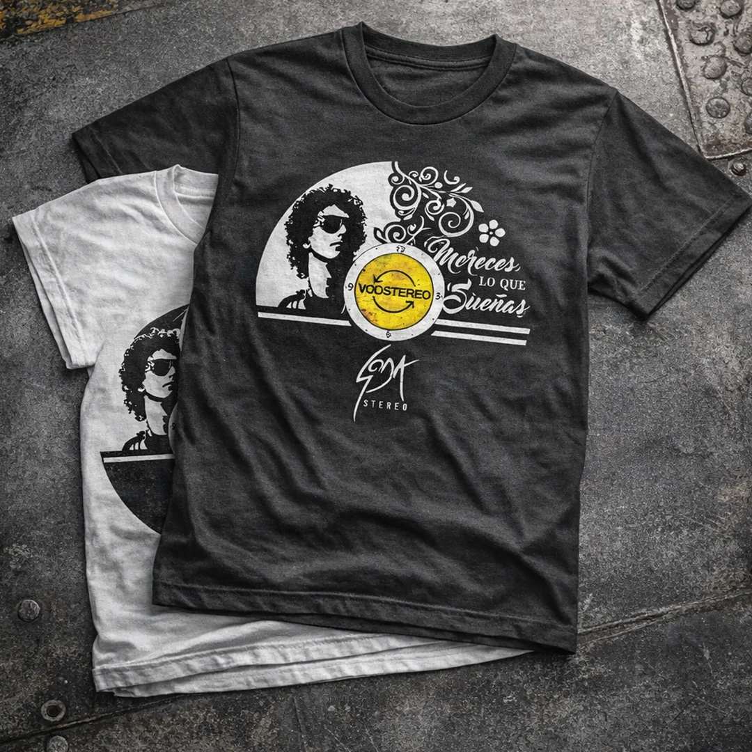Camiseta Algodon Soda Stereo Album - Image 4