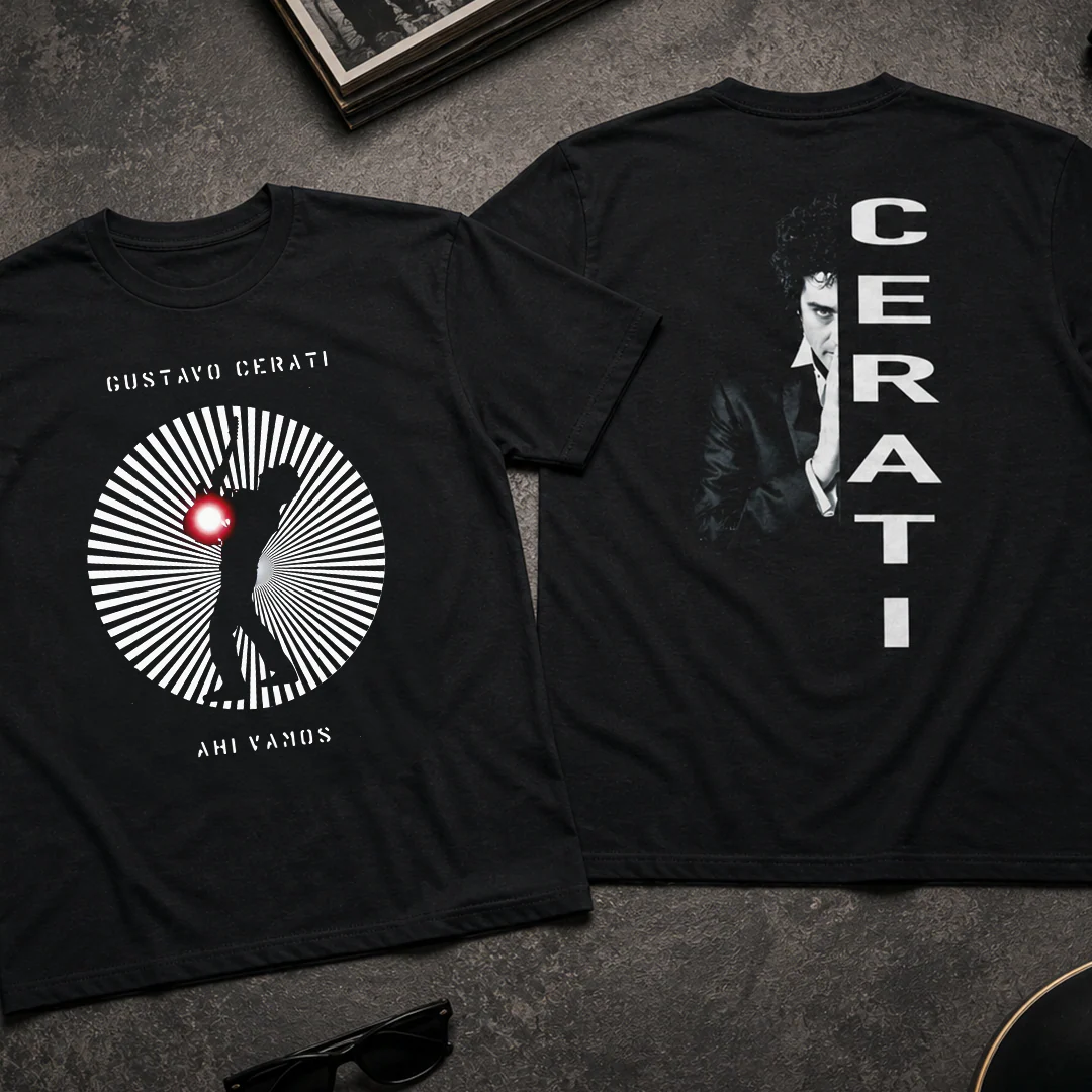 Camiseta Algodón Soda Stereo Cerati Ahí Vamos - Image 4