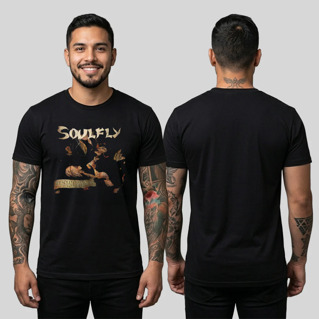 Camiseta Algodon Soulfly We Sold Our To Metal - Image 2