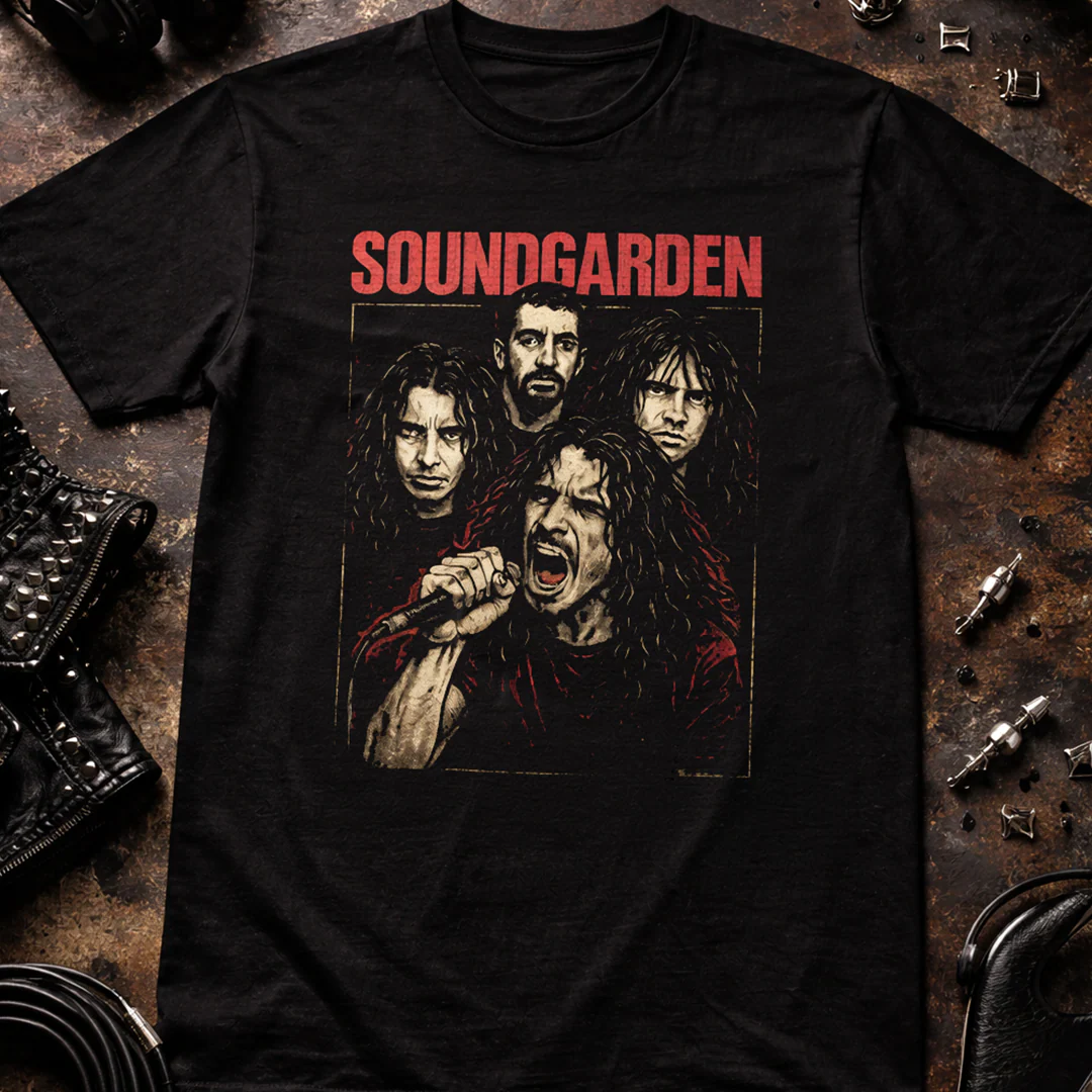 Camiseta Algodon Soundgarden Band 2 - Image 3