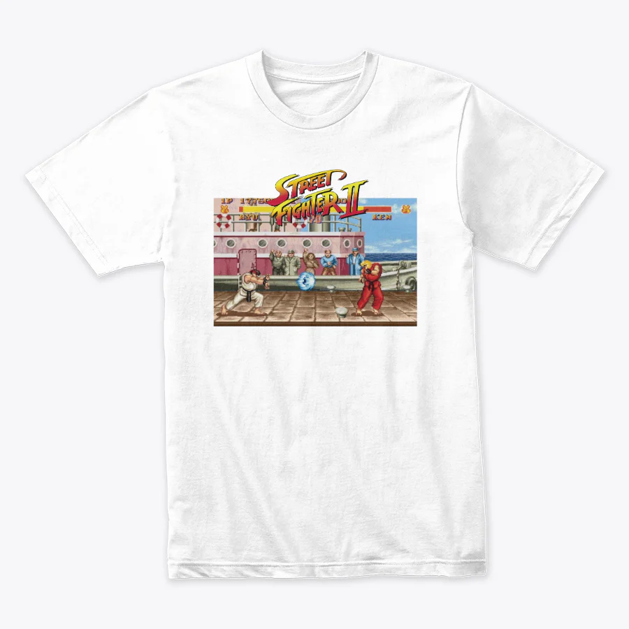 Camiseta Algodon Street Fighter Ryu vs Ken - Image 3