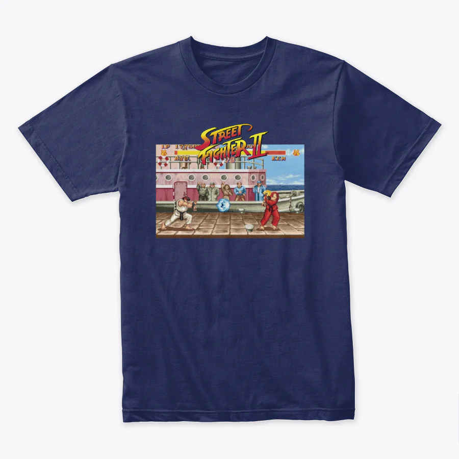Camiseta Algodon Street Fighter Ryu vs Ken - Image 4