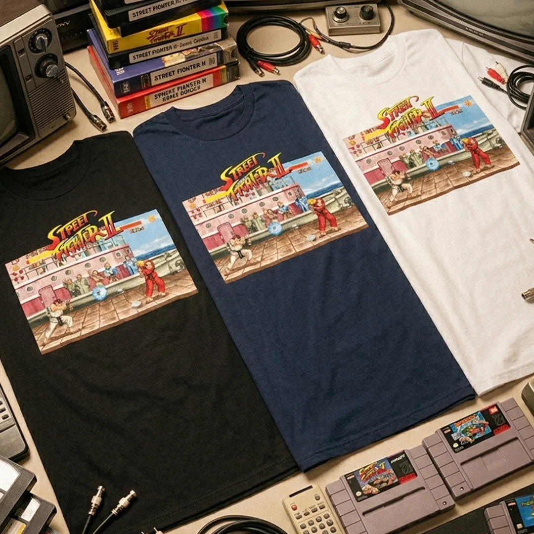 Camiseta Algodon Street Fighter Ryu vs Ken - Image 7