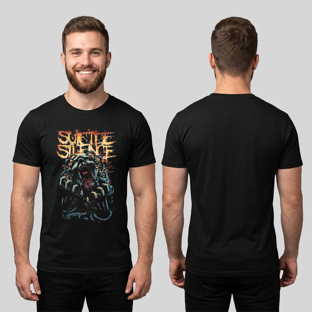 Camiseta Algodon Suicide Silence Deathcore - Image 2
