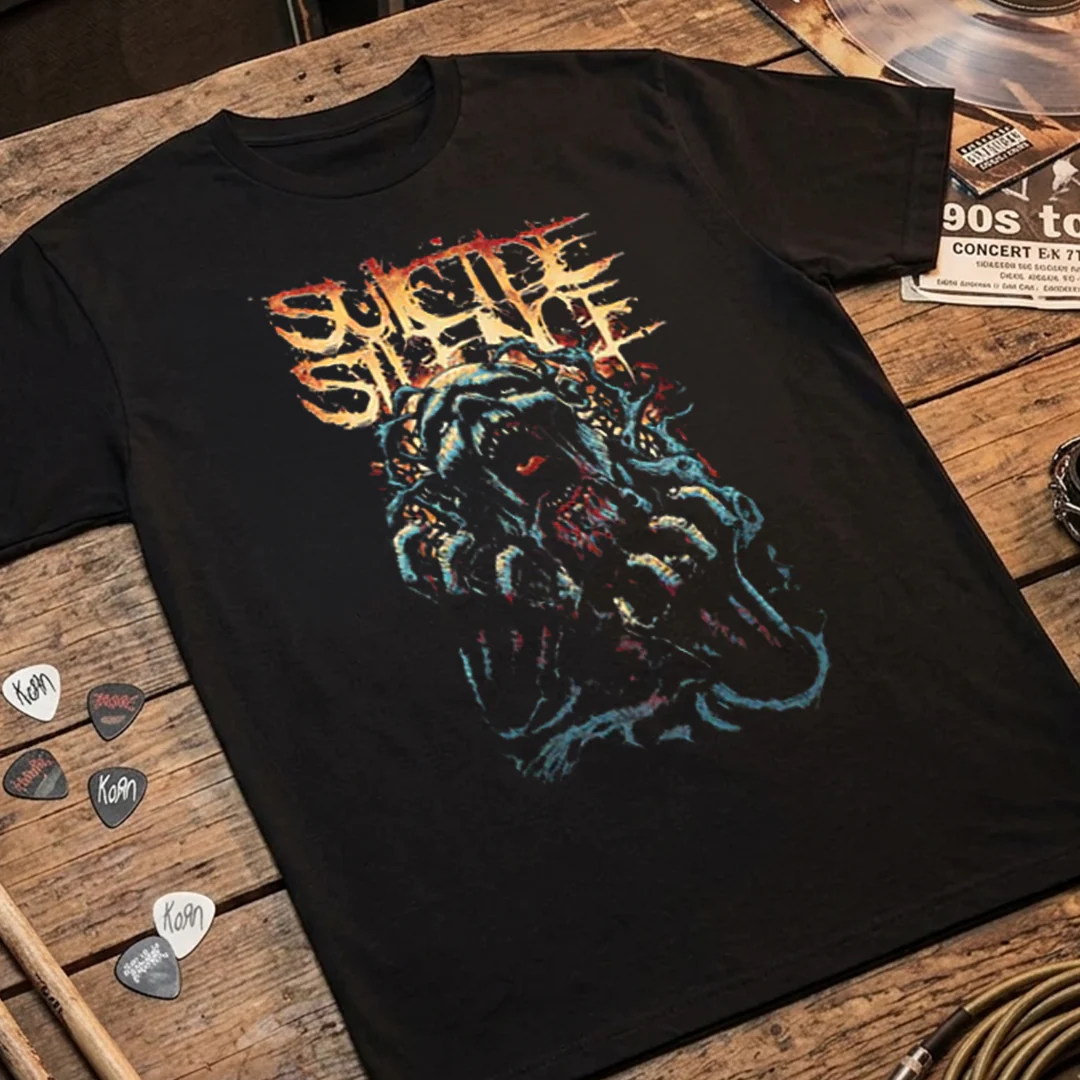 Camiseta Algodon Suicide Silence Deathcore - Image 3