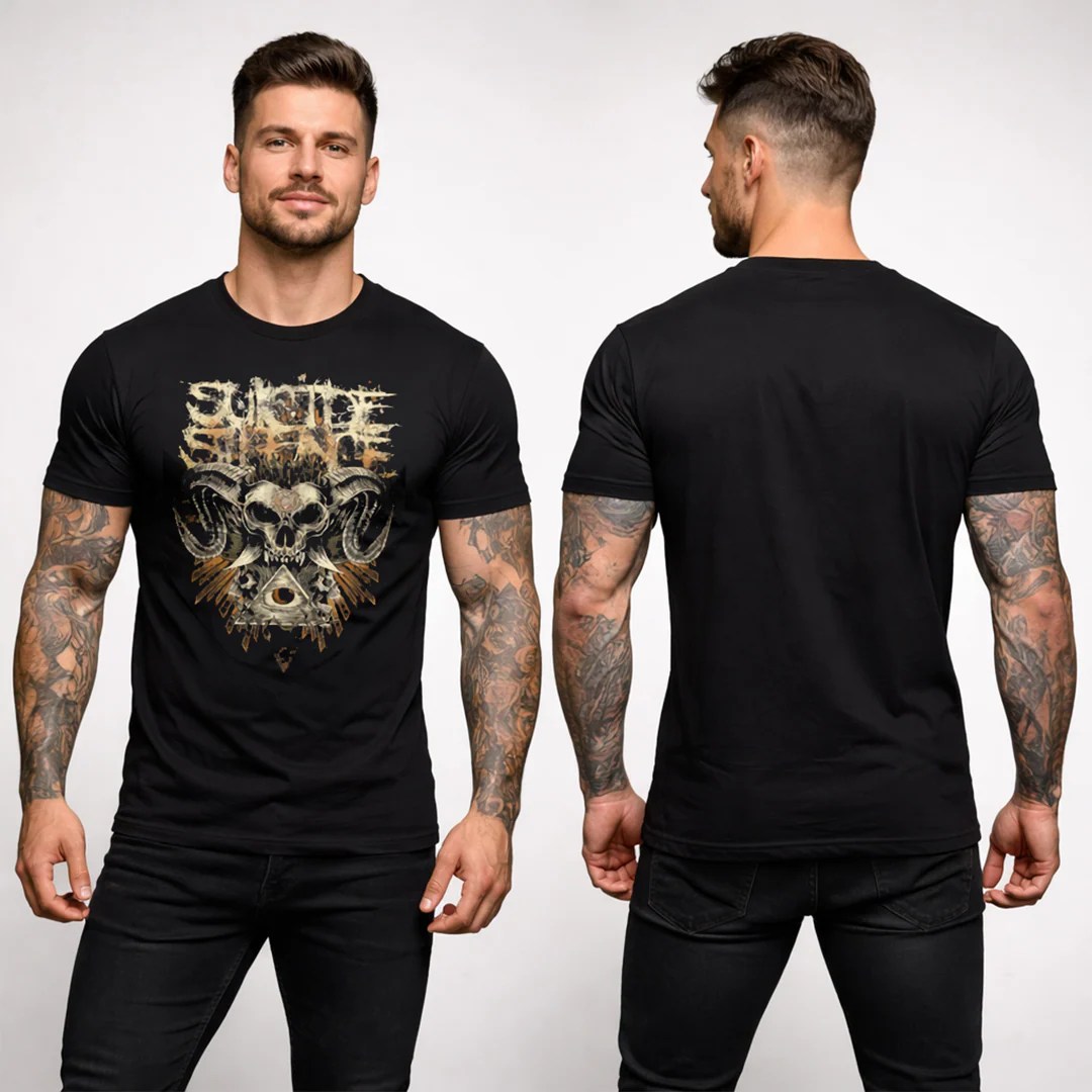 Camiseta Algodon Suicide Silence Goathorn - Image 2