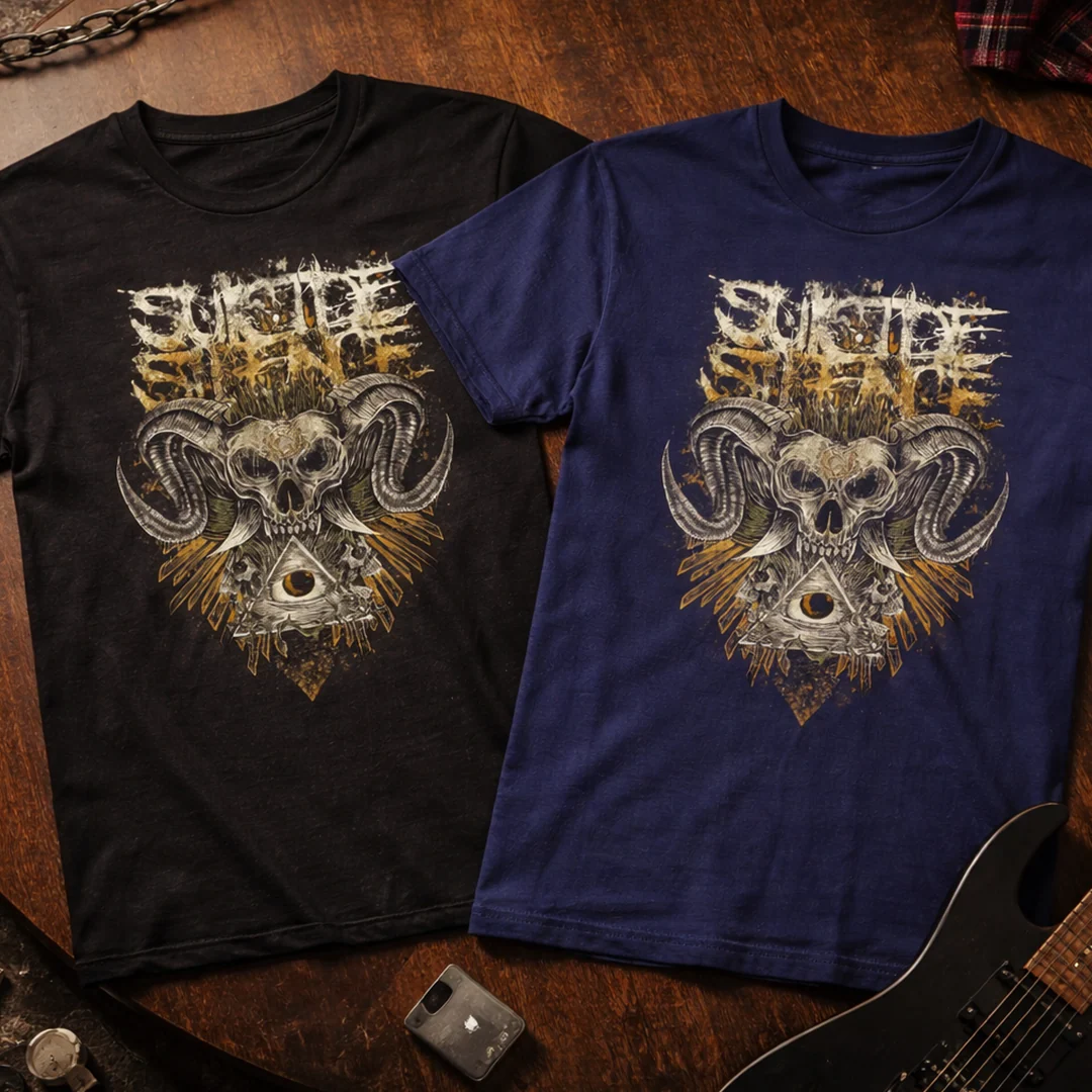 Camiseta Algodon Suicide Silence Goathorn - Image 4