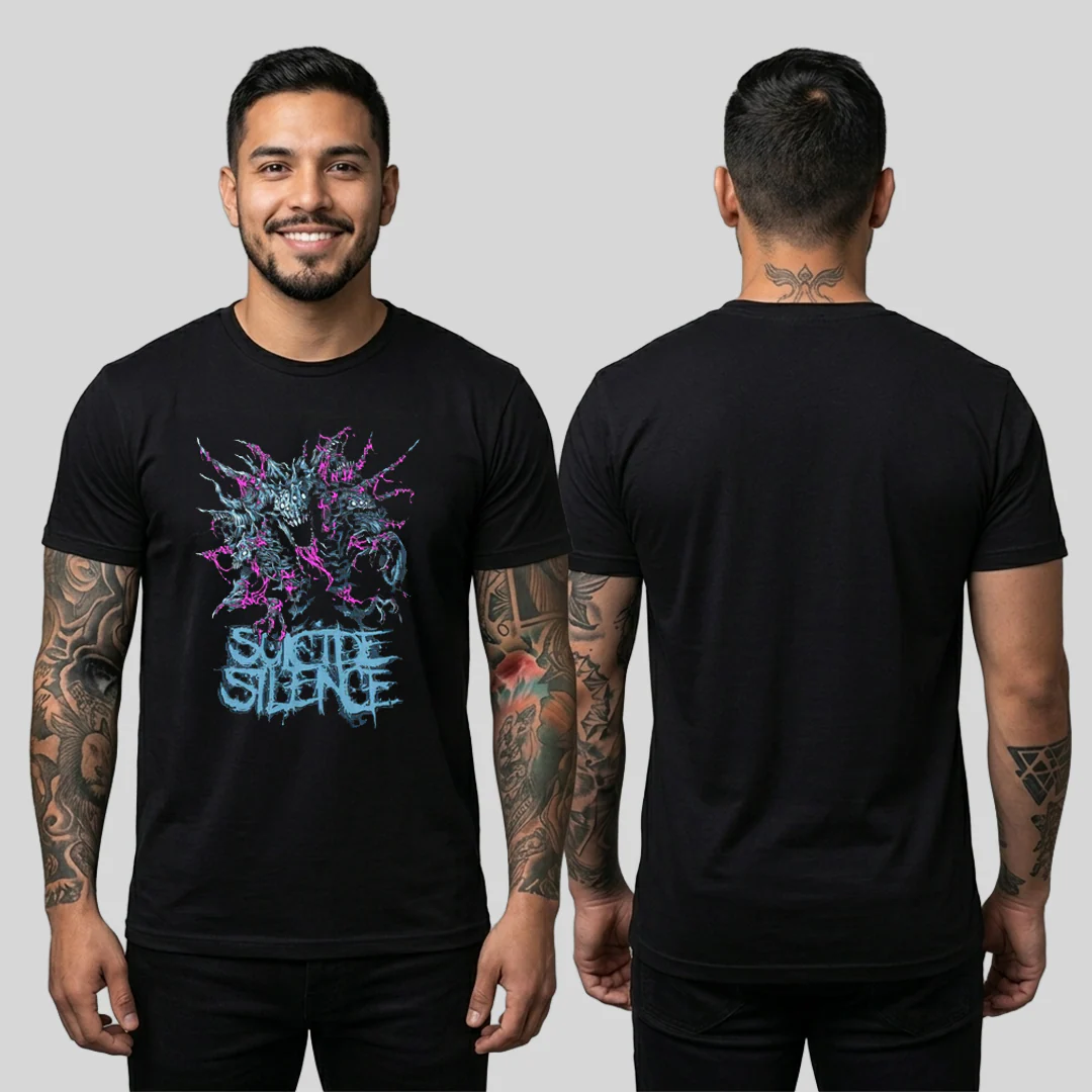 Camiseta Algodon Suicide Silence Monster Style - Image 2